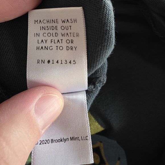 Daydreamer Notorious B.I.G. hi lo tee, Dark Grey, Size small - Picture 11 of 11